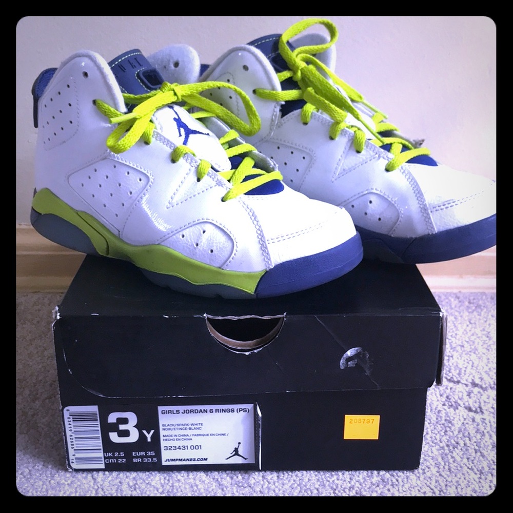 Girls Jordan 6s